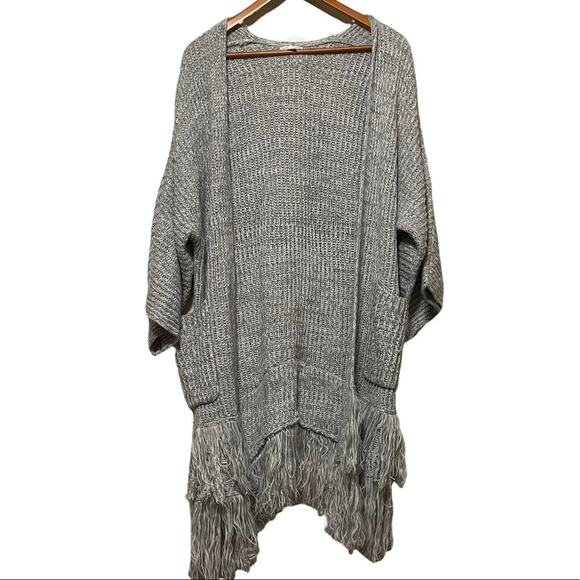 Melrose and Market Chunky Fringe‎ Sweater - Picture 1 of 8